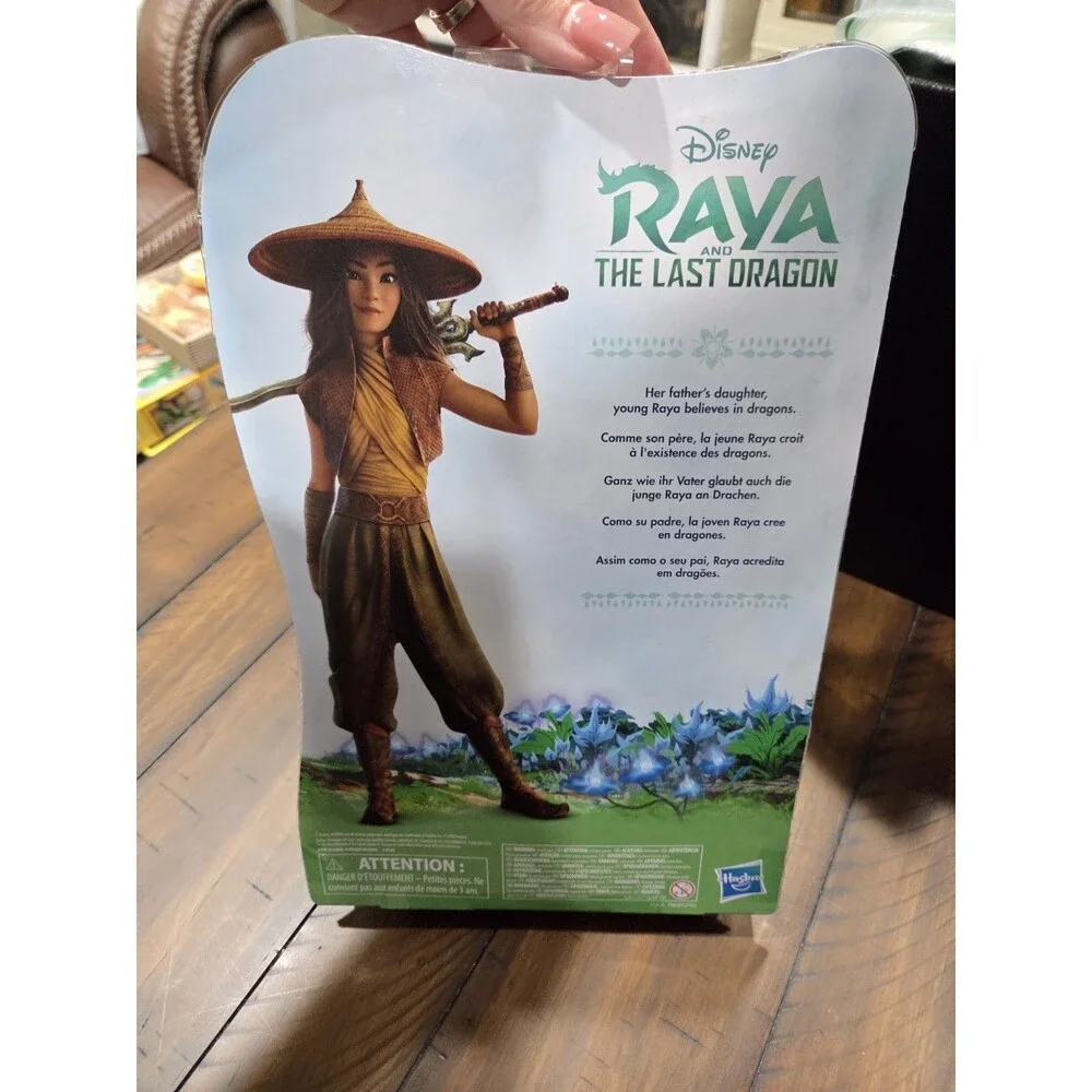 Raya and The Last Dragon, Young Raya & Chief Benja Figures, Disney, New Box